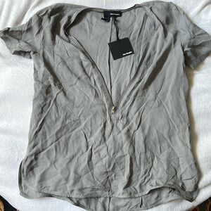 The Kooples Silk Georgette Blouse